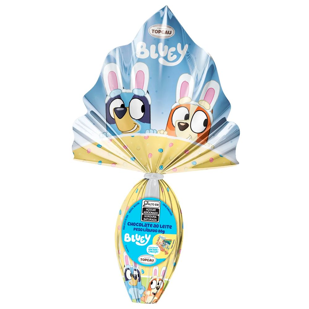 Ovo de Pascoa Bluey com Quebra-Cabeca 80g - Top Cau-2-